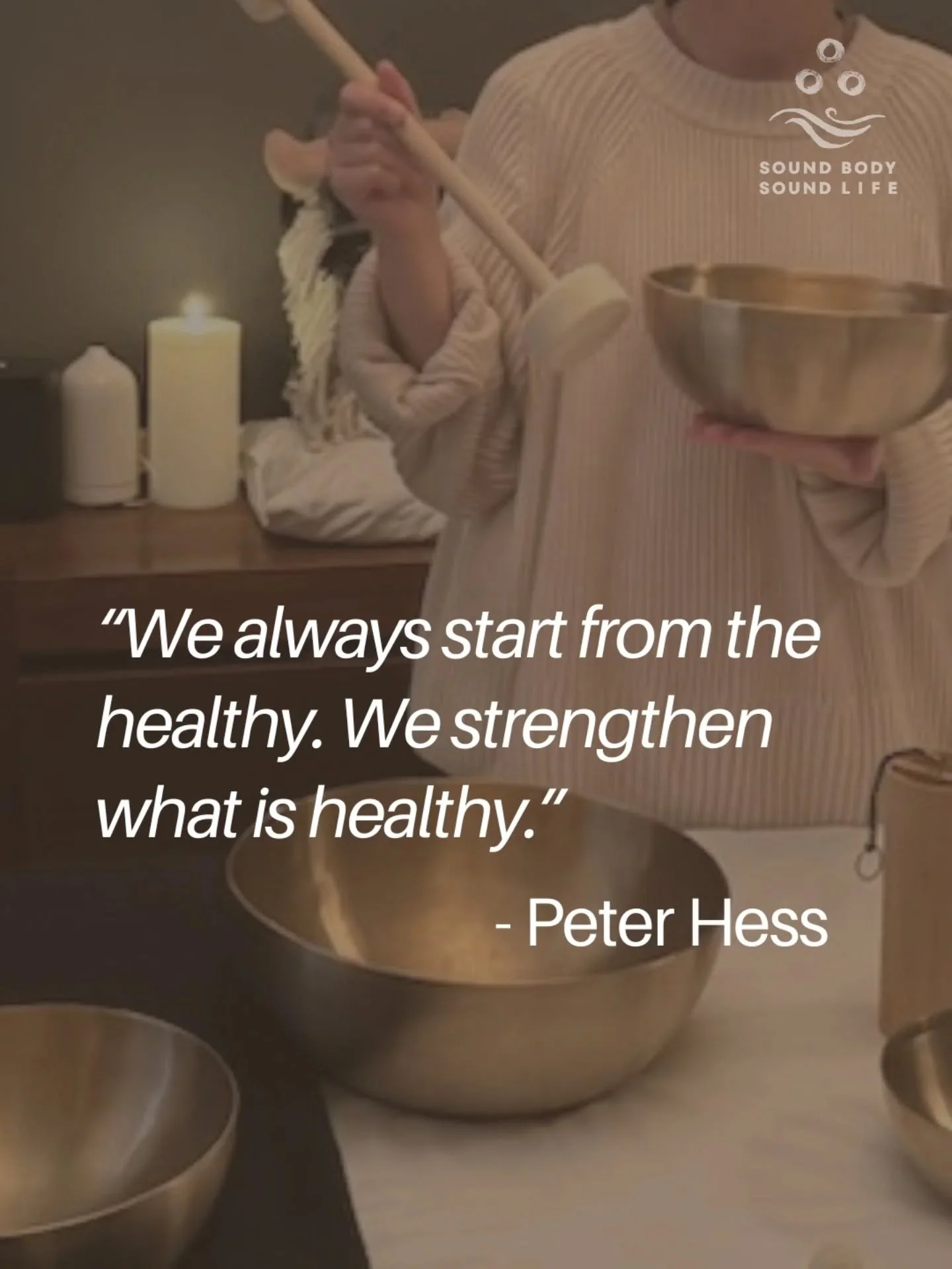 a little intro about Peter Hess, the founder of Peter Hess Sound Massage Therapy 🪷

we are here whenever you are ready to explore a different way to relax, calm and reset the body's nervous system that is so gentle.

until then, please remember to t
