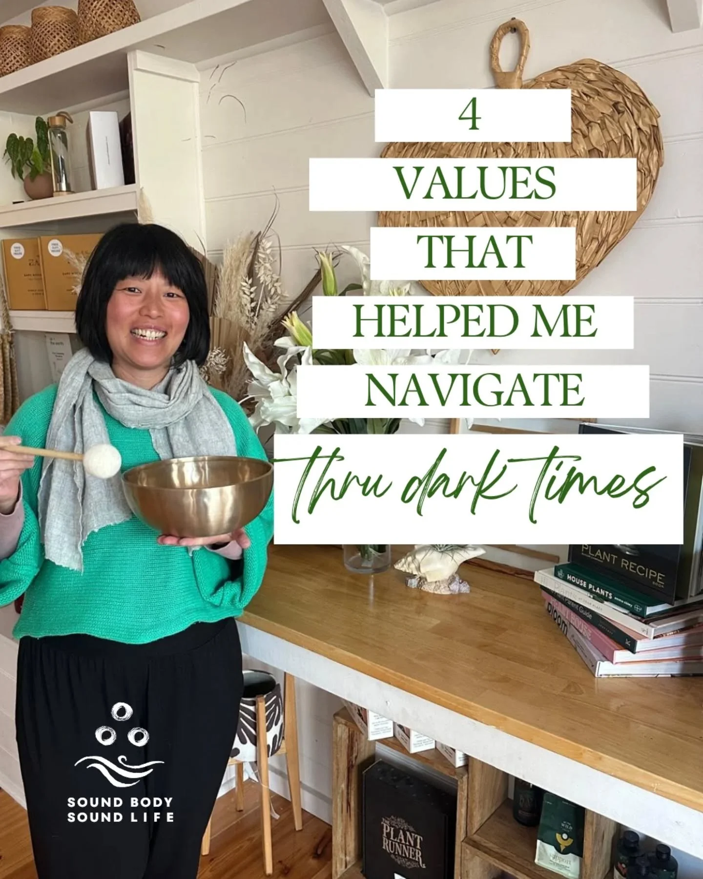 hope these four values can be a helpful stepping stone for you as you go through your journey.

dark times hold a lot of secret lessons, waiting to be harnessed.

it is not always easy to shift our perception and experience darkness as something othe