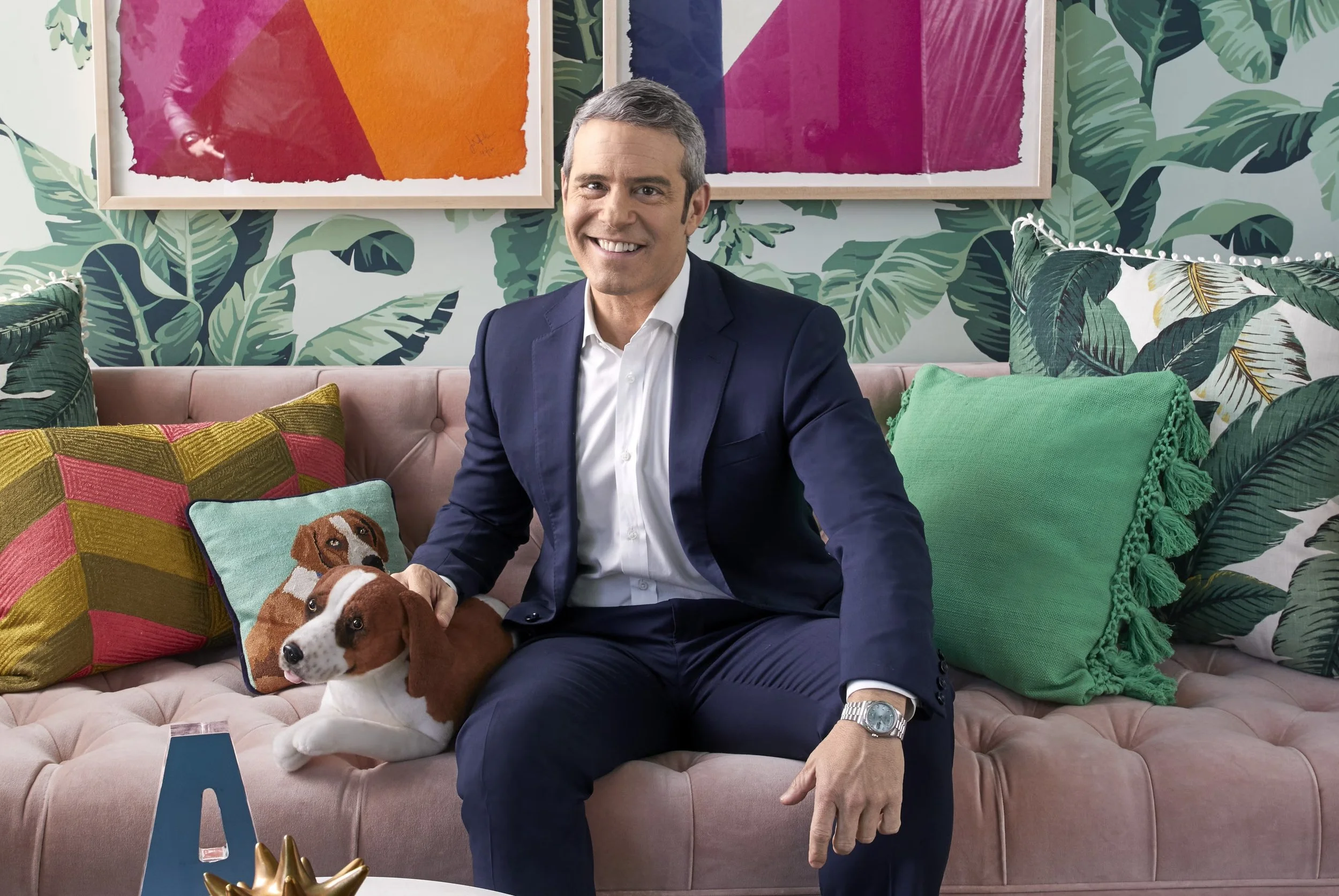 The Andy Cohen Greenroom Makeover