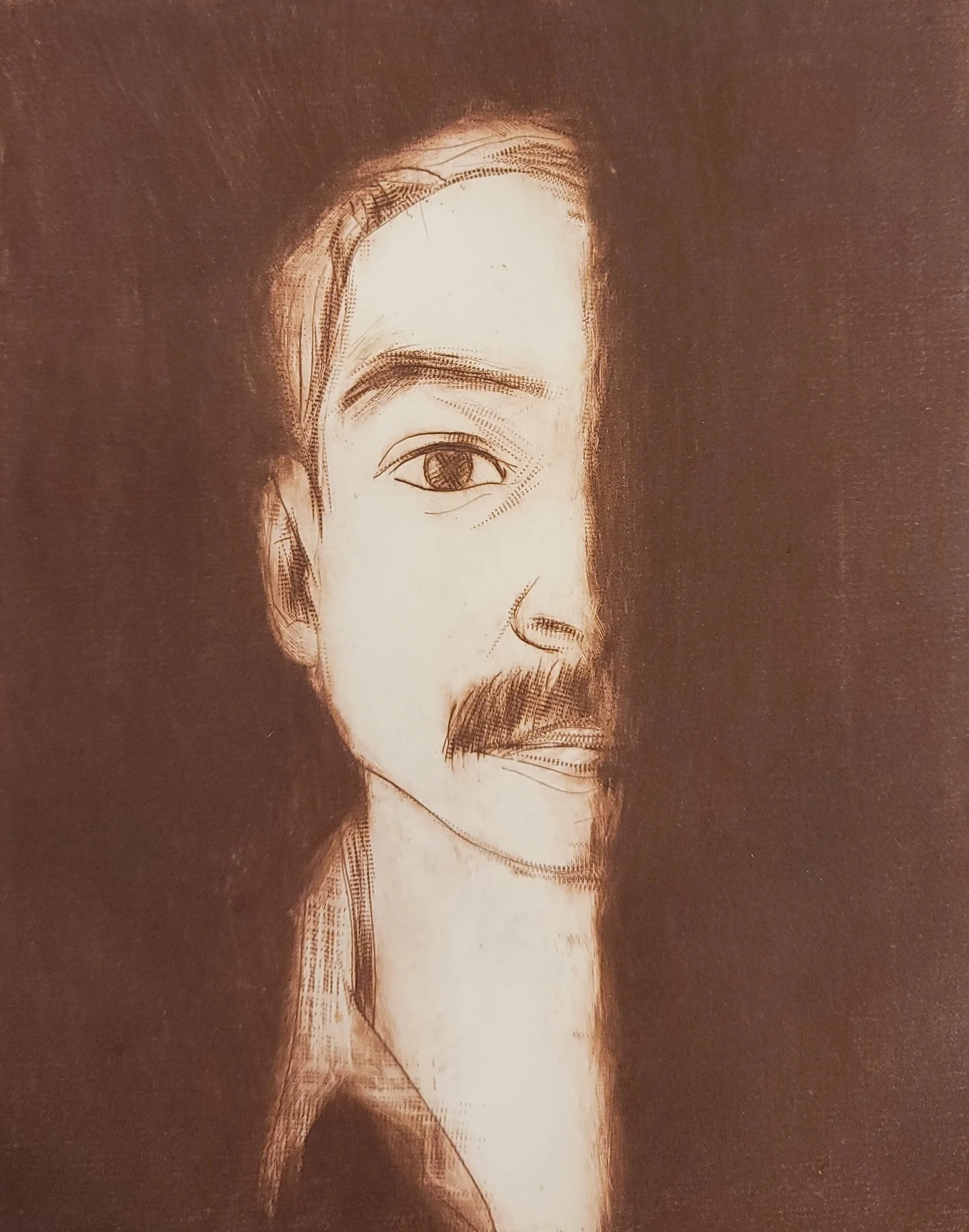 Half Self Portrait
