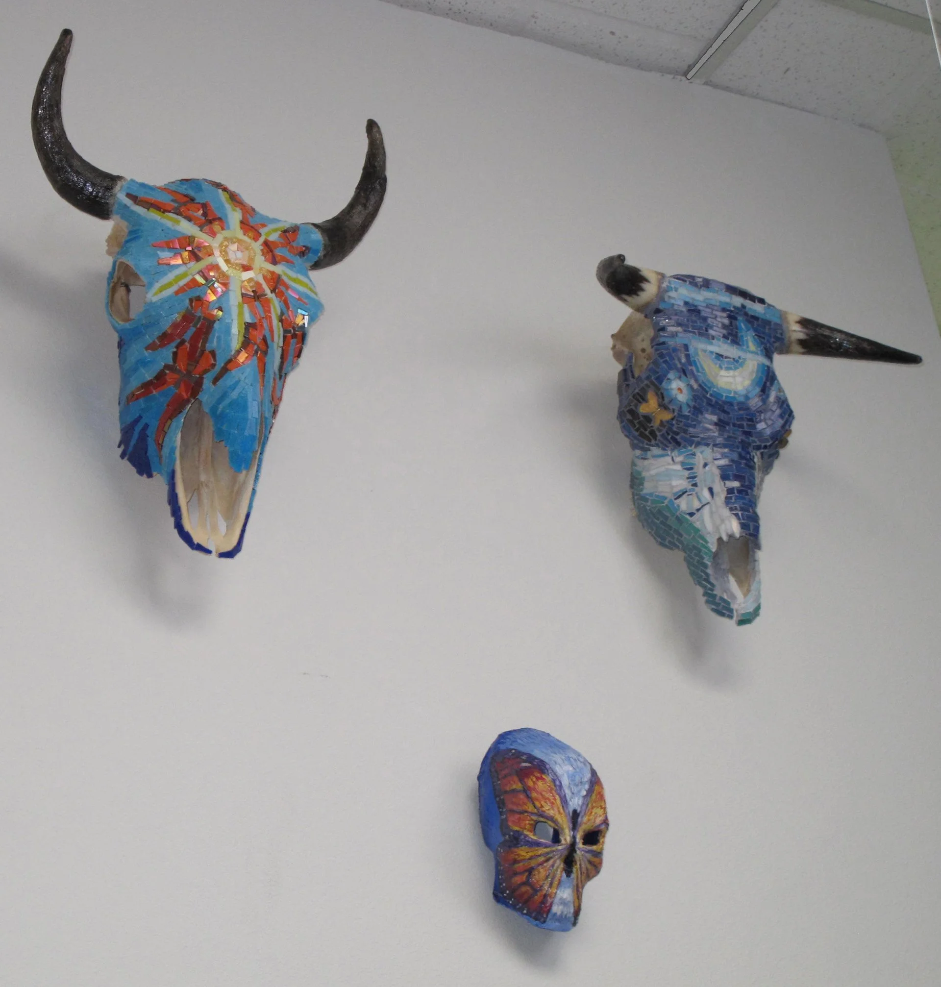 Set of Skulls: The Sun, The Moon, and The Dawn