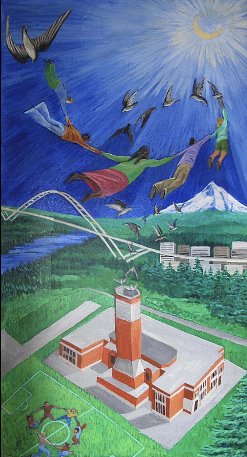 Flying With Swifts