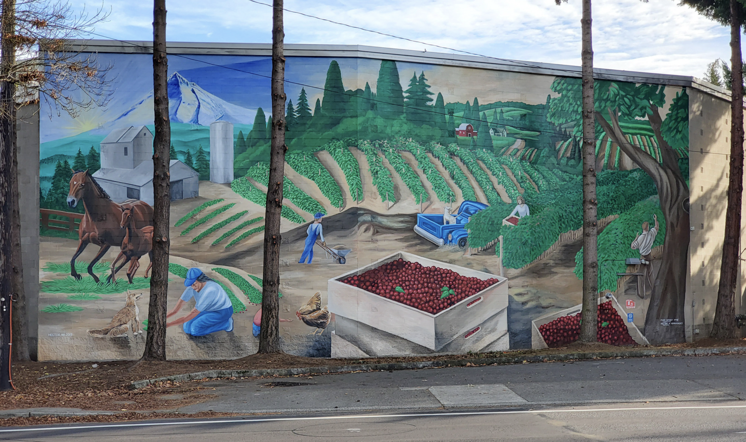 Farming in Oregon