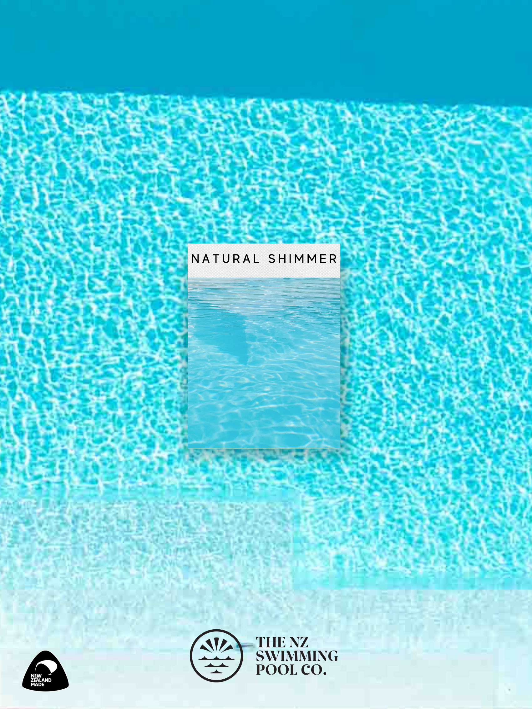Natural Shimmer Pool Colour