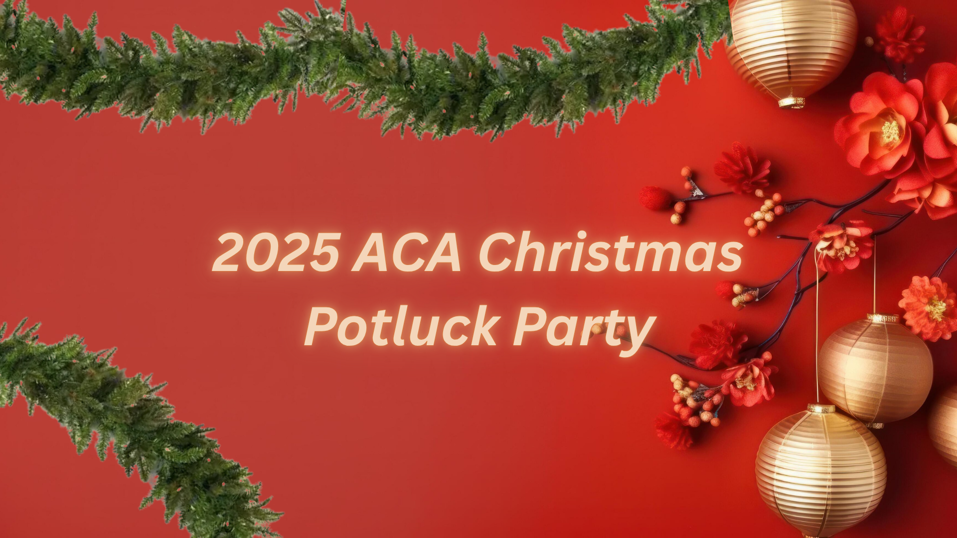 2025 Christmas Potluck Party