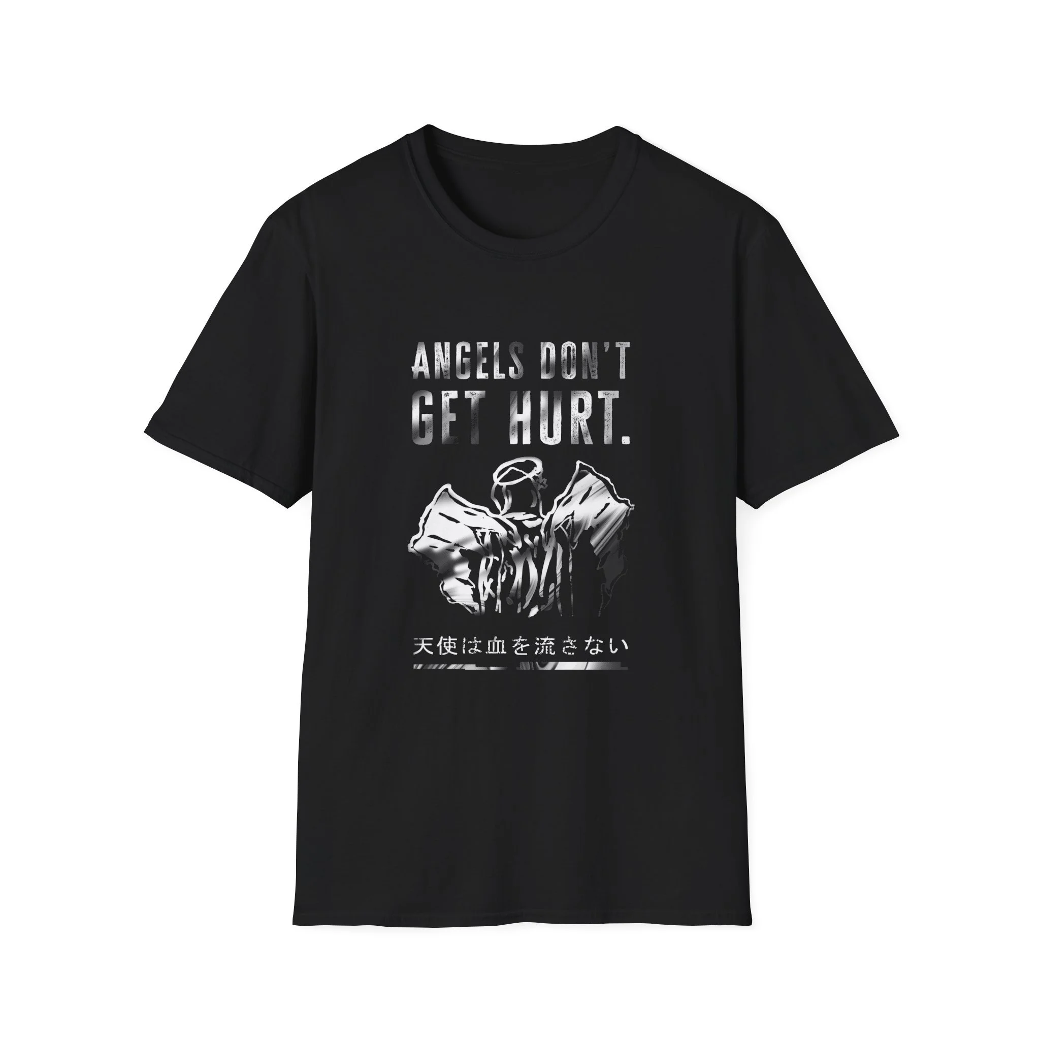 Angels Don't Get Hurt Aesthetic Soft Grunge Tee