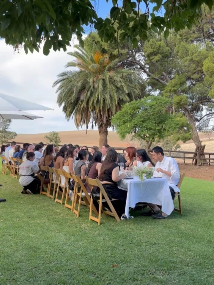 Celebrating Anh&rsquo;s birthday in the beautiful Barossa last weekend.

Cooking delicious food is one thing but serving it locations this stunning, to a group friends, having a great time, is what it&rsquo;s all about.

Happy birthday Anh!
&bull;
&b