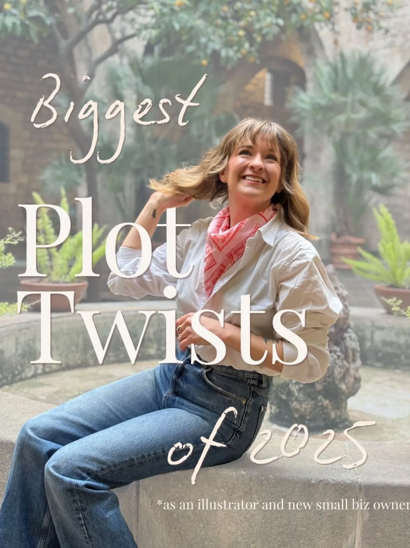 😅Biggest 2025 plot twists in my life as an illustrator and new small business owner living abroad.

There are a couple days left in 2025...fingers crossed for no additional twists 🤞🏼