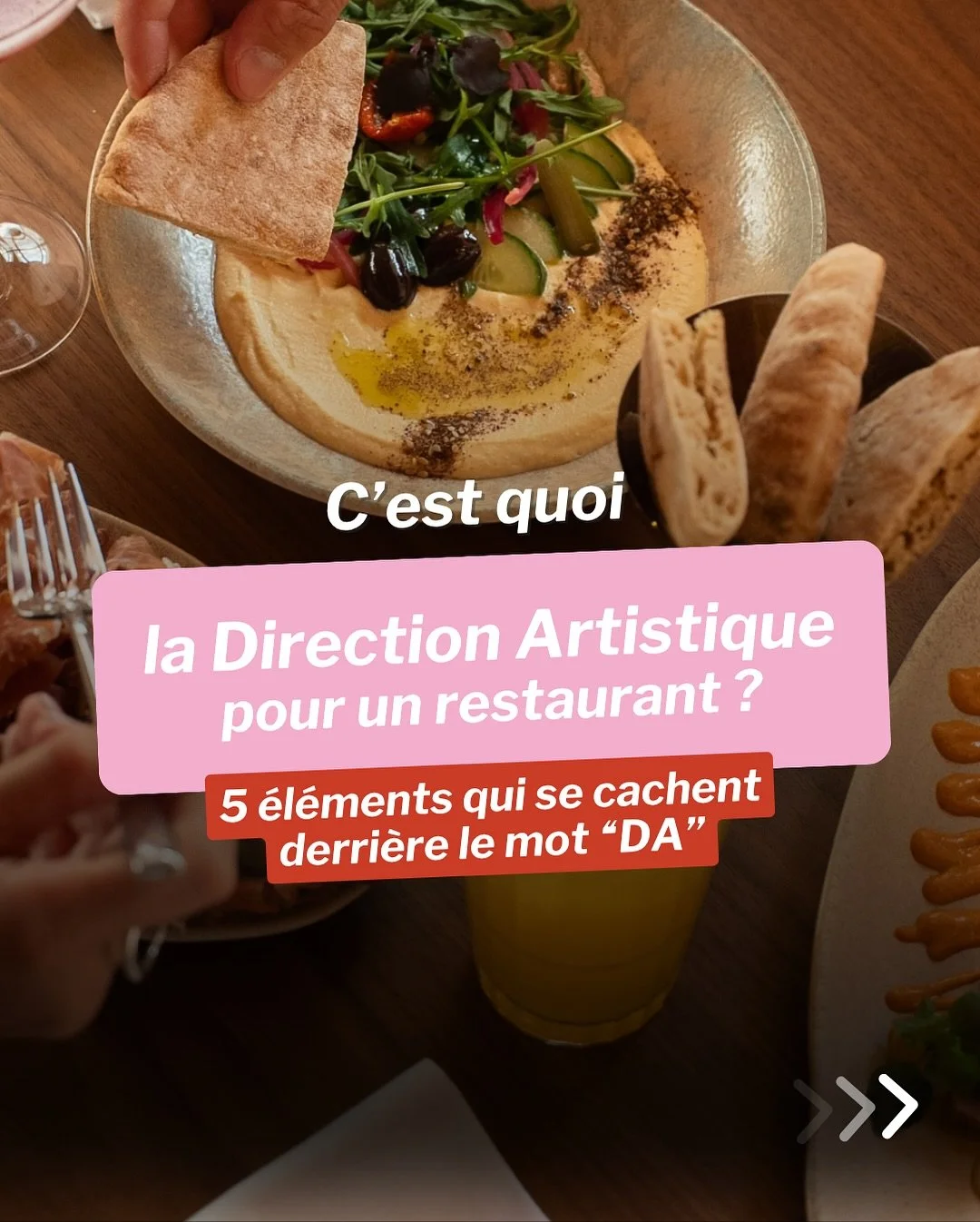 La Direction Artistique, ce n’est pas que du graphisme : c’est l’ADN de ton restaurant.
Elle influence ton image, ton ambiance, ta com’… et même l’expérience client.
Voici les 5 piliers d’une