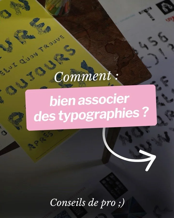 On peut le dire ....
Associer des typographies peut vite devenir un casse-t&ecirc;te 🫣🫣

On veut que ce soit esth&eacute;tique, lisible et coh&eacute;rent&hellip; mais certaines combinaisons fonctionnent beaucoup mieux que d&rsquo;autres.

Voici 3 