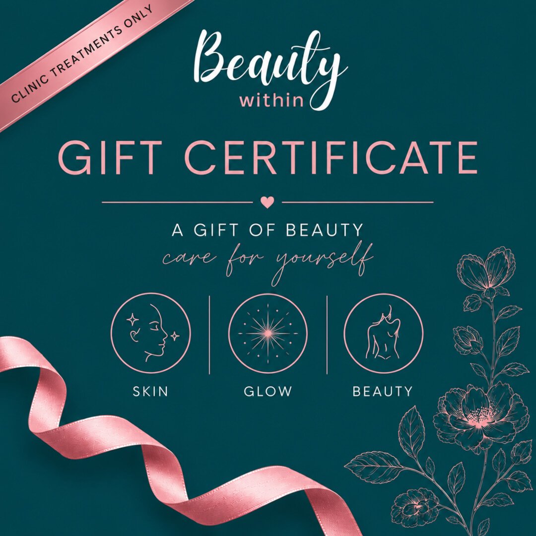 Beauty WithIn Treatment Gift Certificate