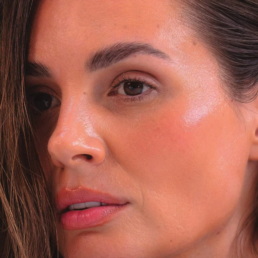 Close-up of a client’s facial skin illustrating an area that may be assessed during a cellular skin rejuvenation consultation.