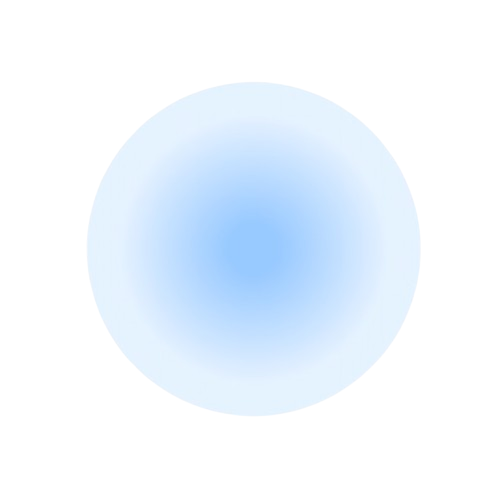 Blue to white radial gradient background