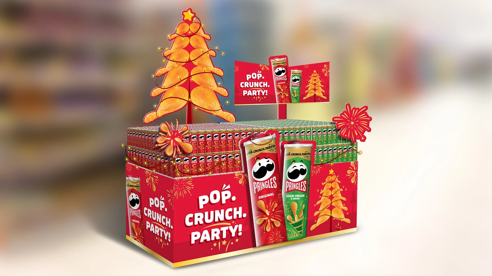 Christmas Display Bin