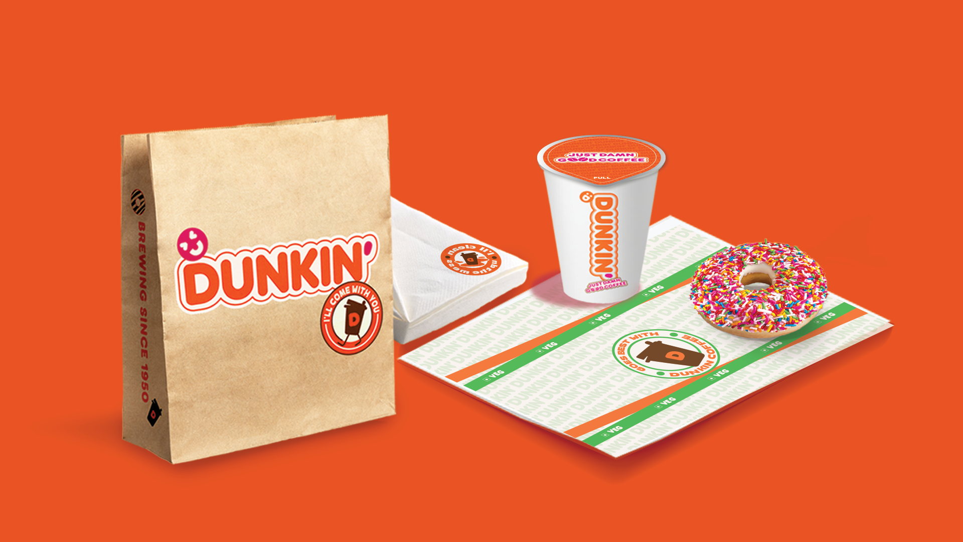 Takeaway bag, Wrapping Paper, Tissue, Hot Cup foil