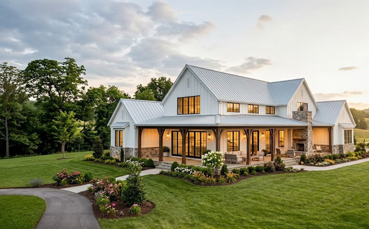 custom home built in middle tennessee