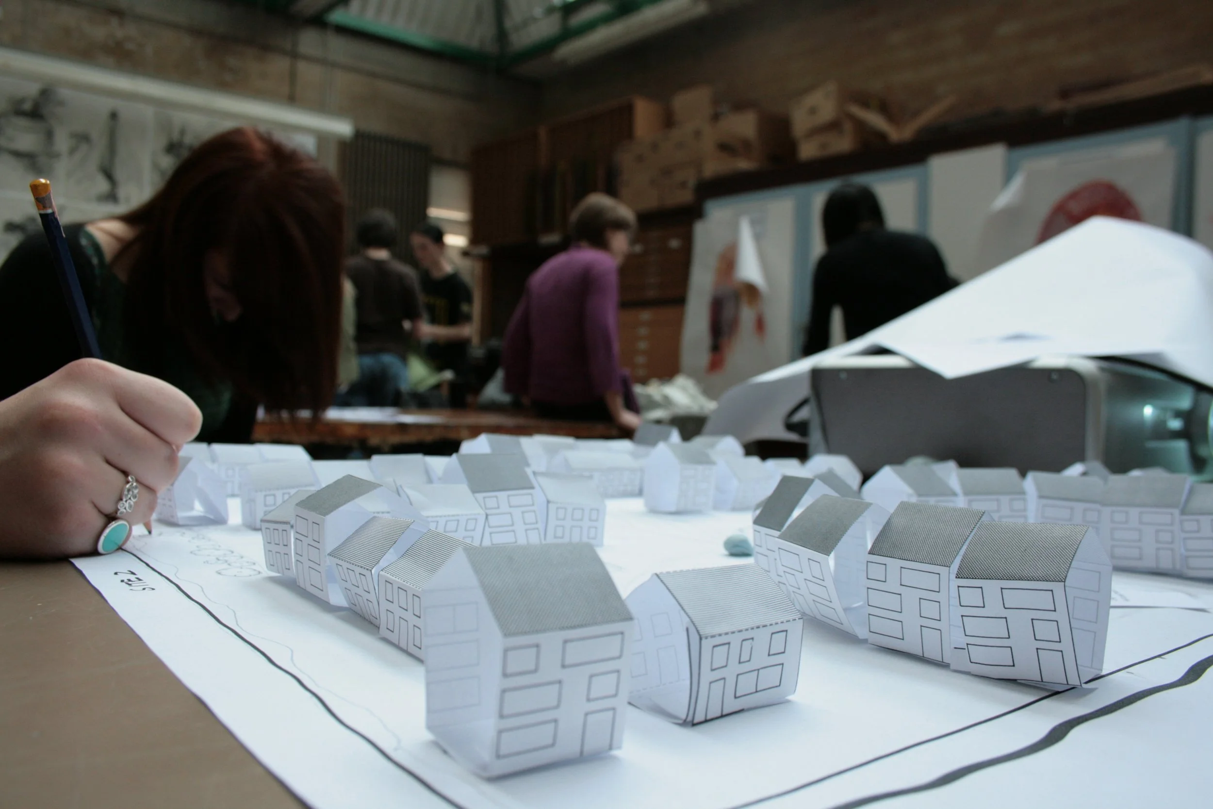 close up of workshop