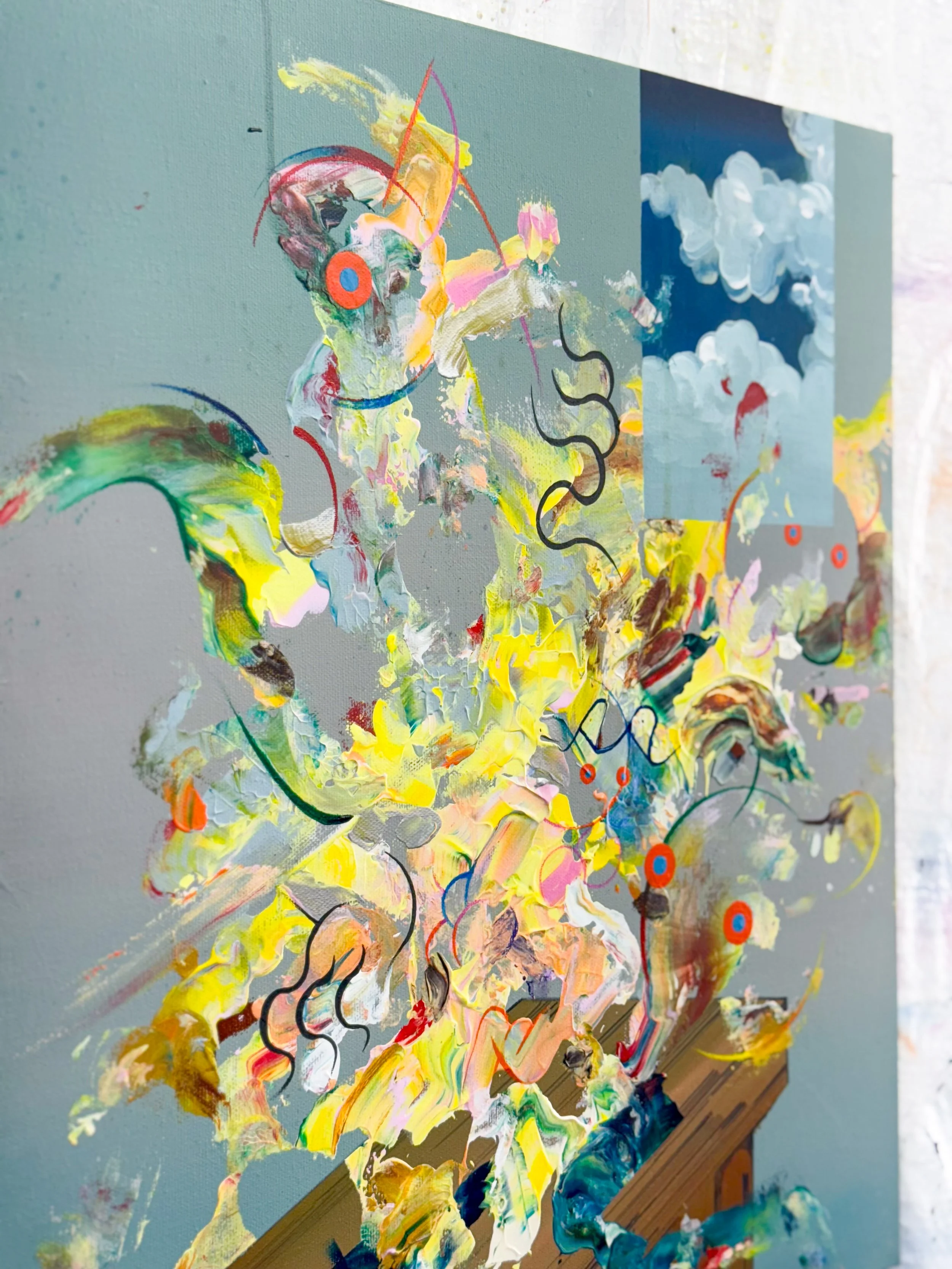 2025 Acrylic on canvas H530×W455×D25mm