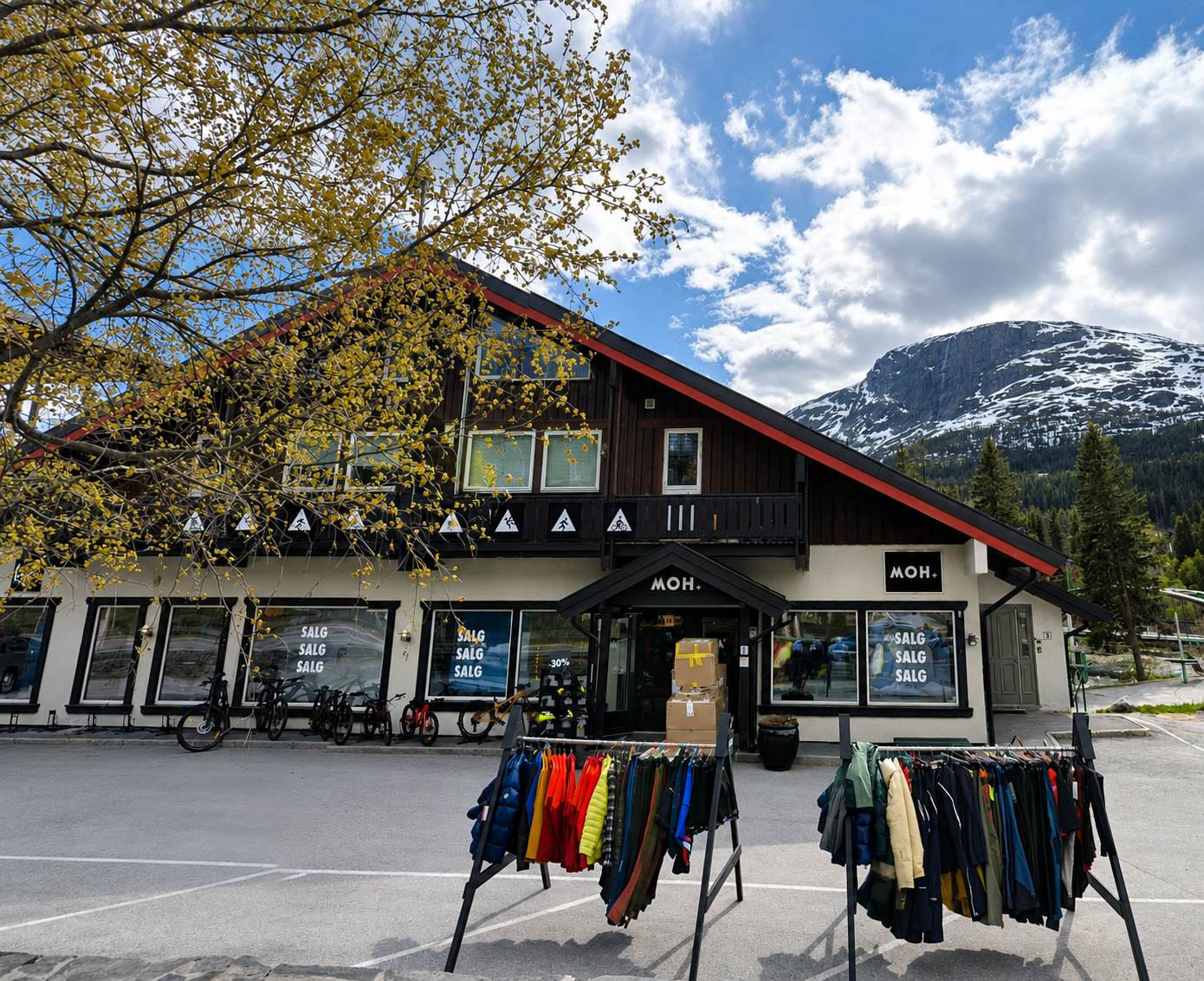 Søndagsåpne butikker i sentrum