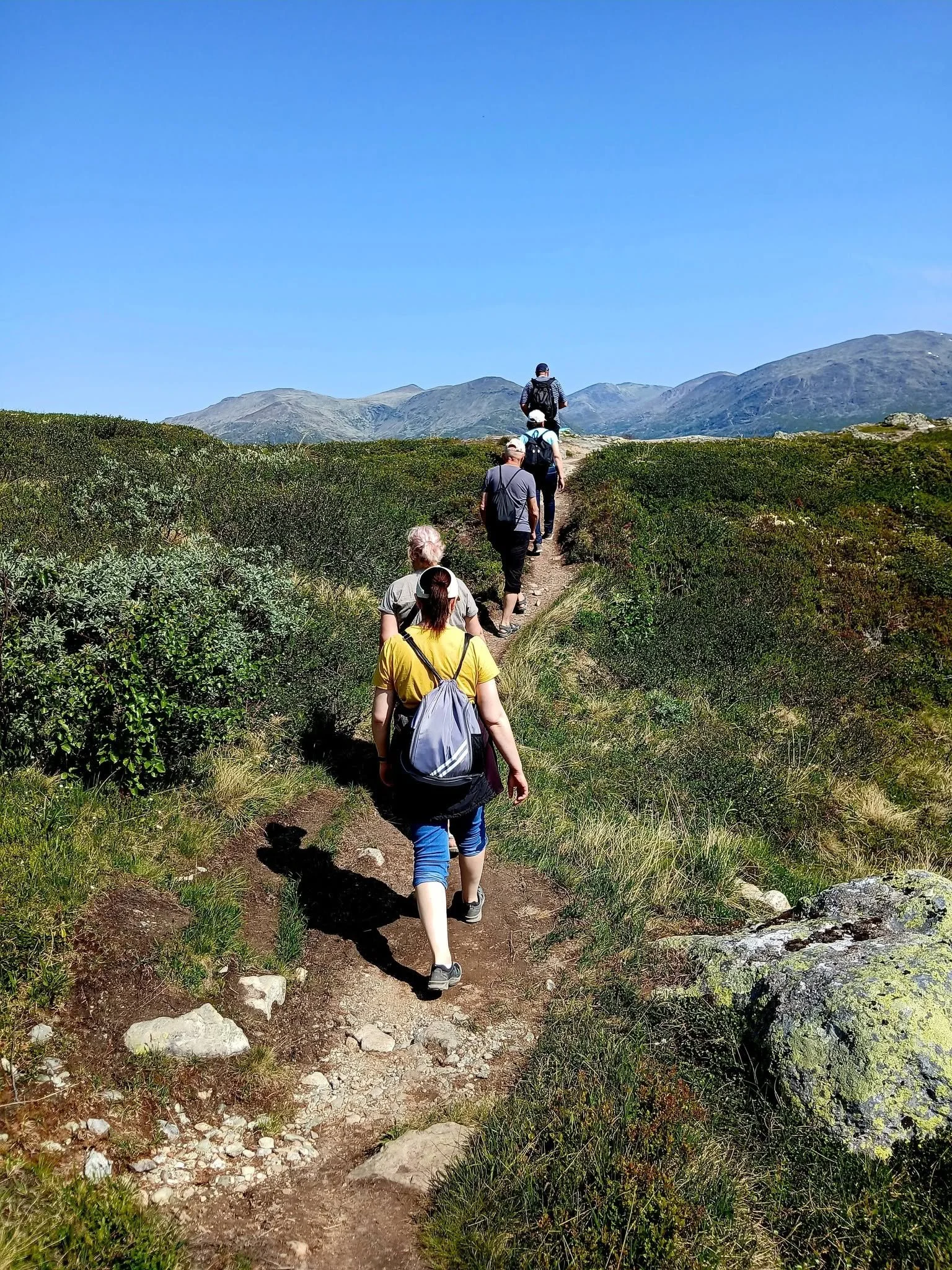 Fjelltur til Holdeskaret og Fagerdalen