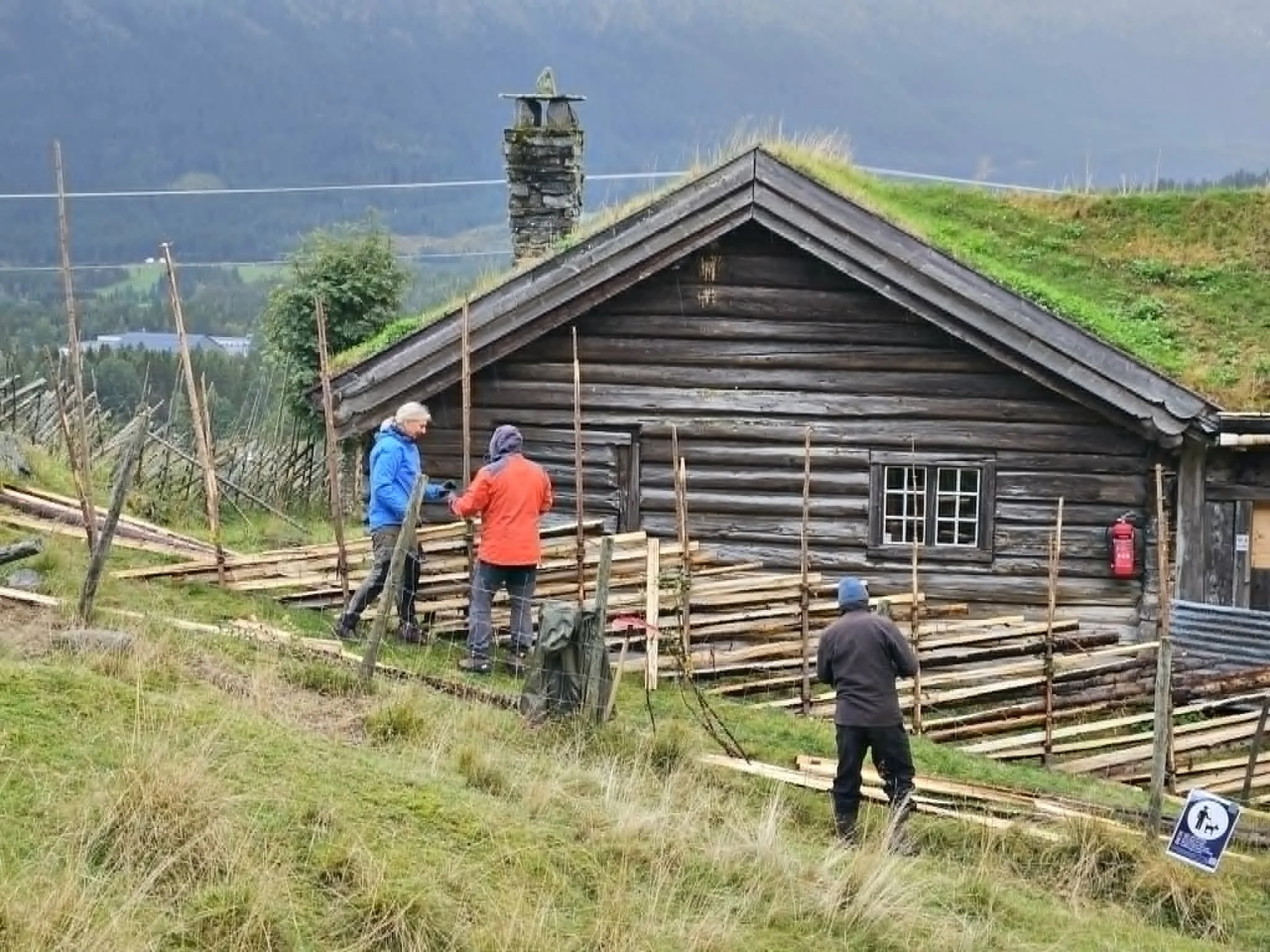 Kurs i bygging av skigard