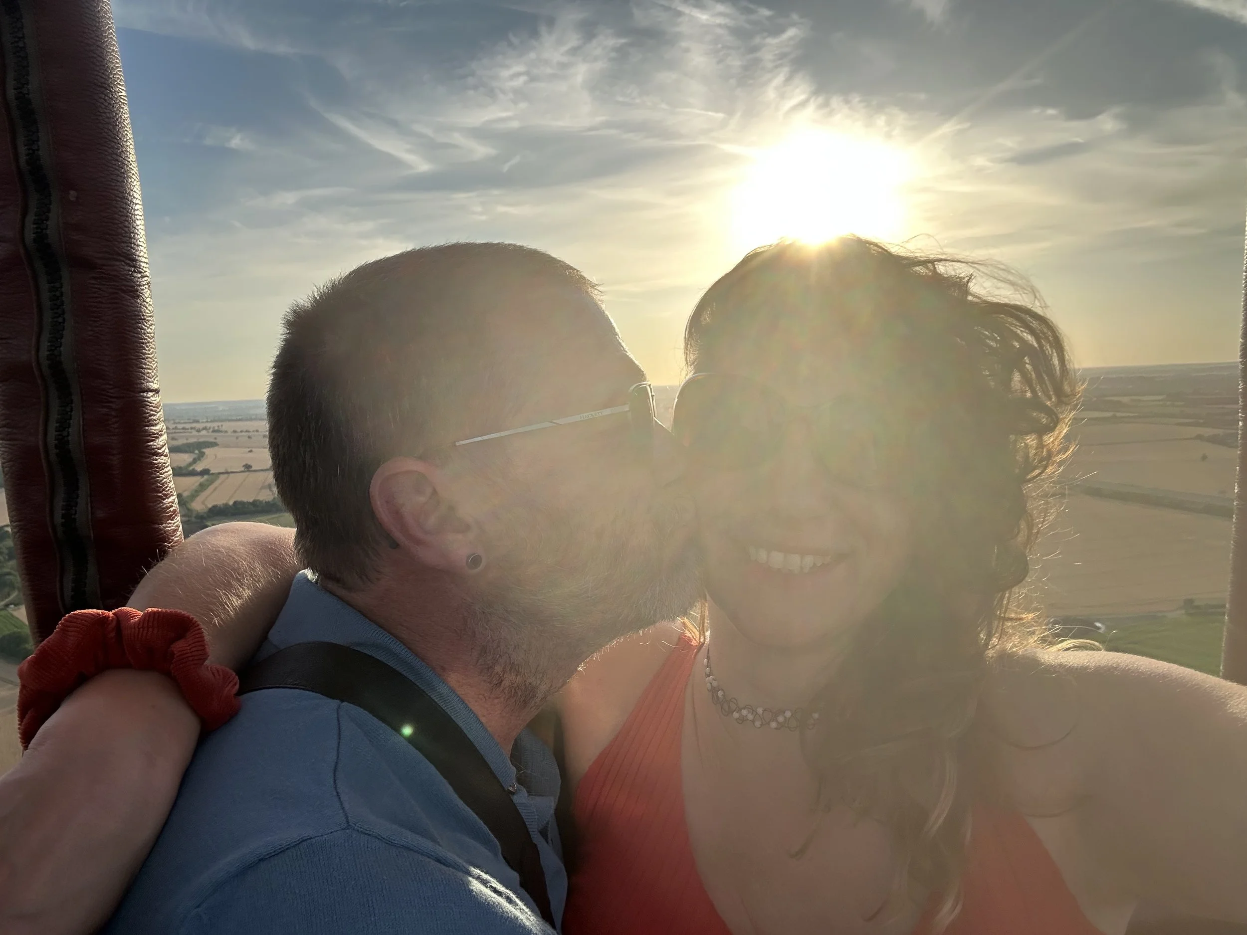 Hot Air Balloon Ride, Cambridge area