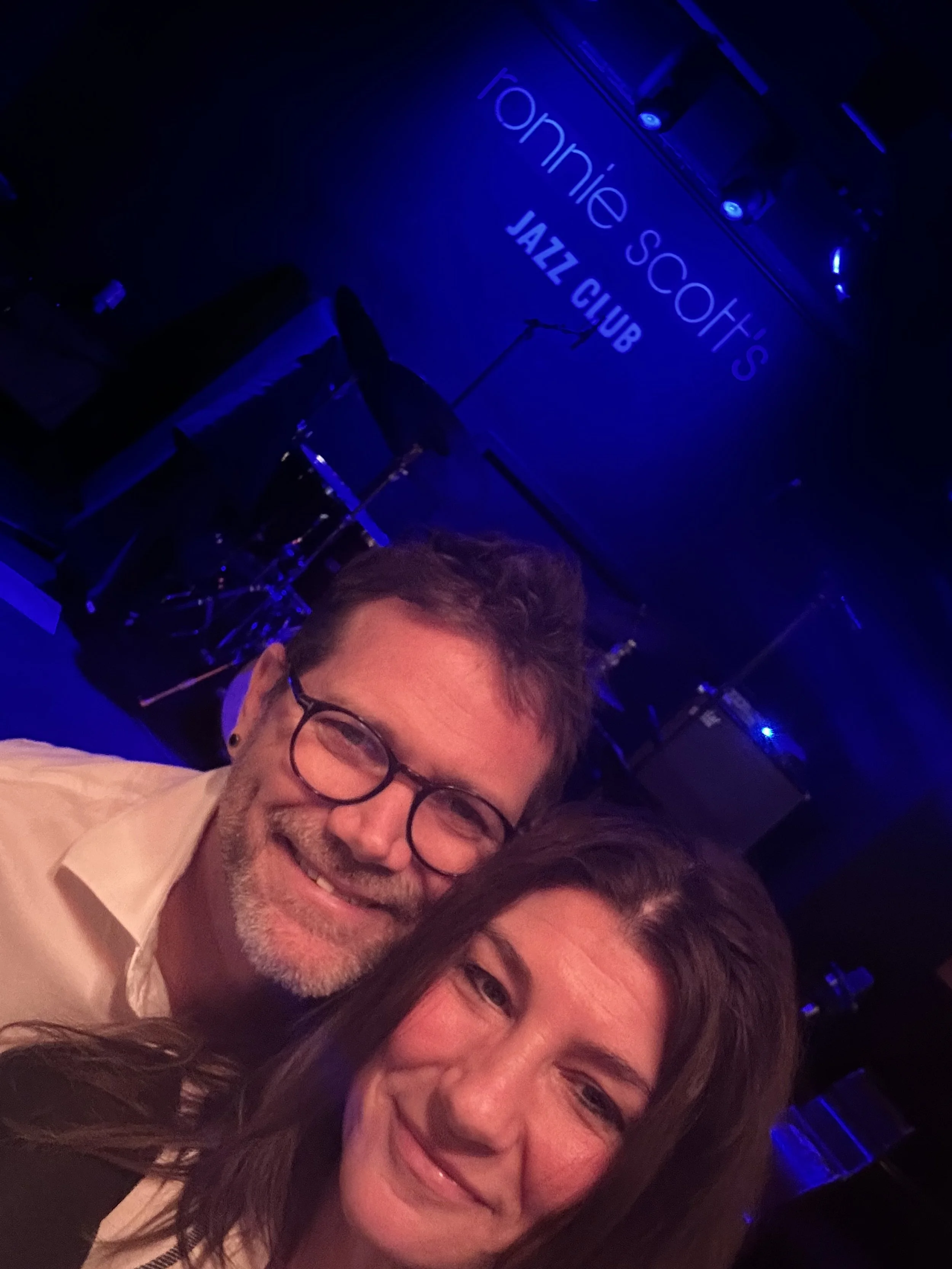 Ronnie Scott’s Jazz Club, London for G’s birthday 