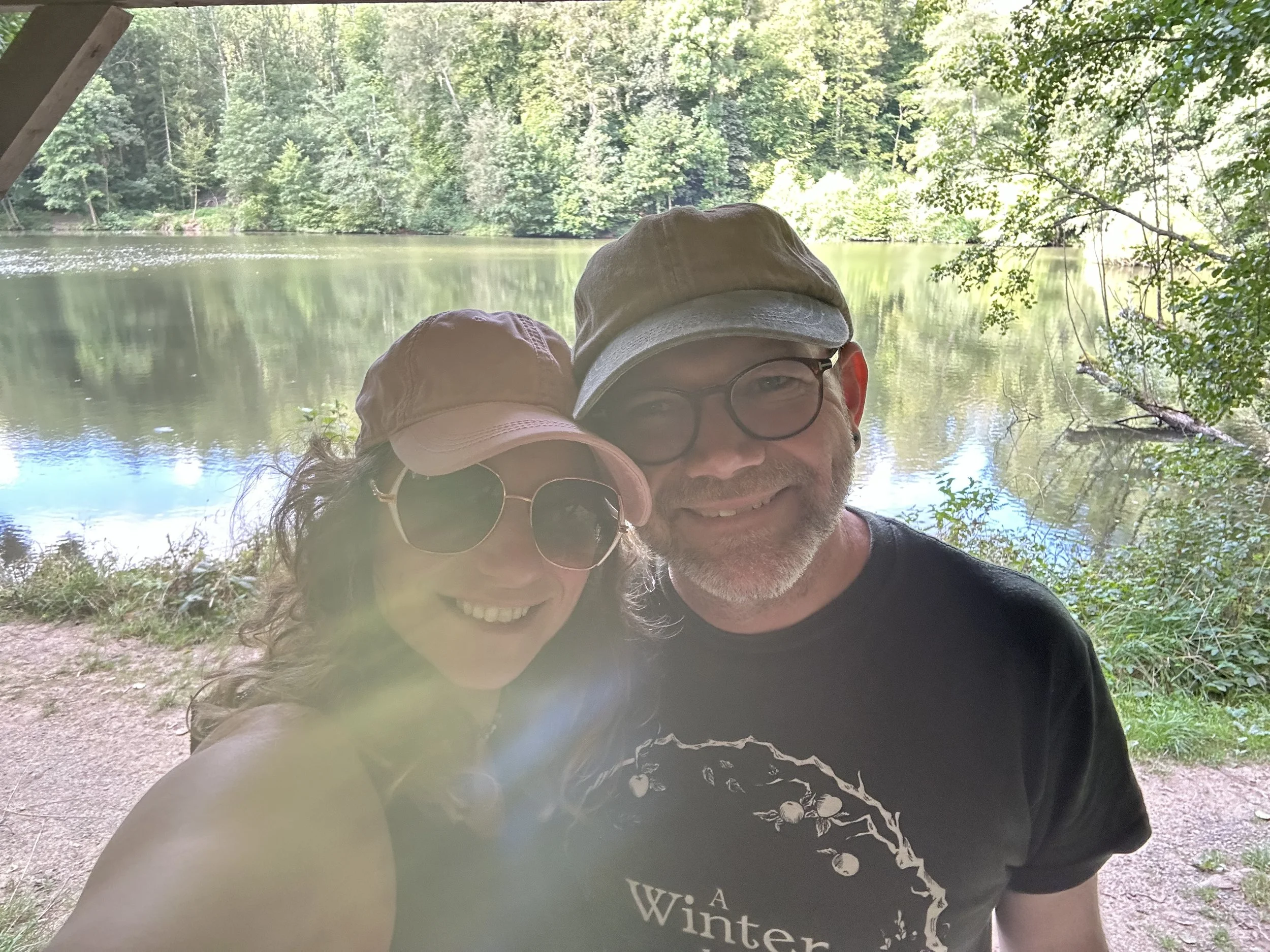 Can’t remember where this was. We went for a walk alone so it felt special.