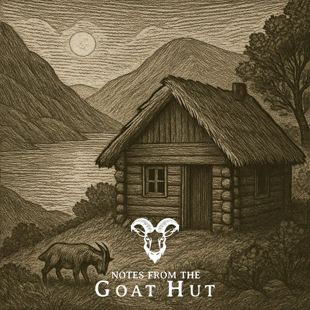 // WELCOME TO THE GOAT HUT //
At the end of Ursula K Le Guin&rsquo;s Earthsea saga, having restored the balance of life and death, Ged the Archmage is returned by dragon to the Gont mountainside where he began. Power exhausted, he's just a man in a g