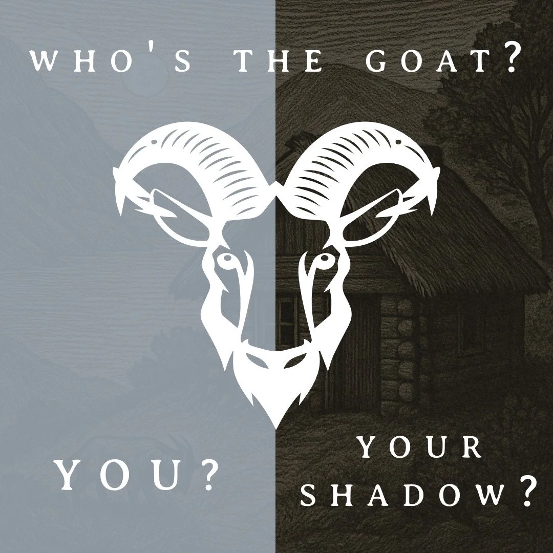 Who's the goat? You or your shadow? That's basically it, the what, why and wherefore of Alchemy.  Want the "how" ? LMK know in the comments 🐐👇
 #naturalwisdom #wisdom #alchemy