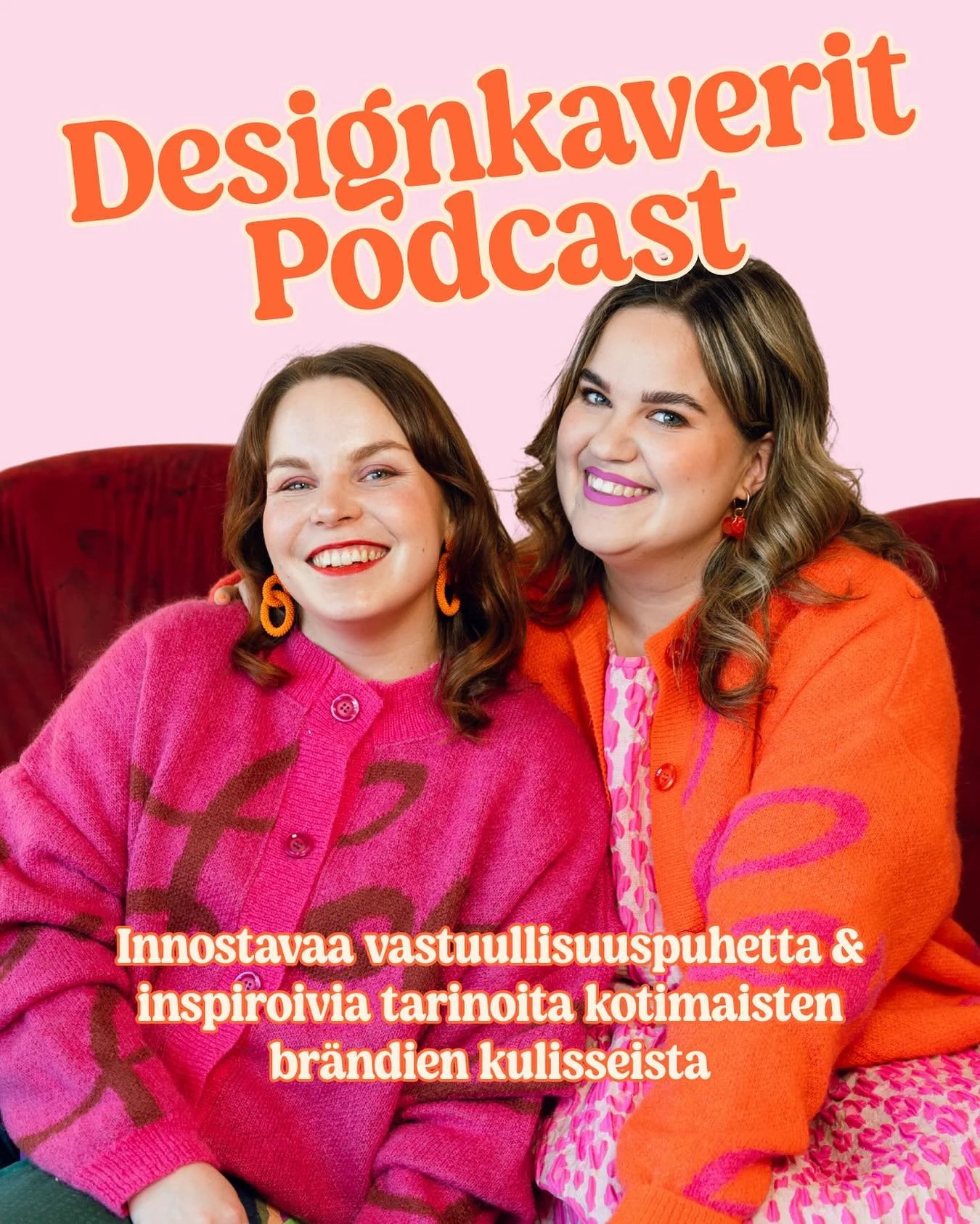 Ootteko valmiita kaverit!?😍 Designkaverit -podcastin 2. kausi starttaa ensi viikolla🧡

T&auml;ll&auml; kaudella sukelletaan taas kotimaisten vaatebr&auml;ndien kulisseihin - teid&auml;n toiveiden mukaisesti✨ Luvassa on inspiroivia tarinoita Suomen 