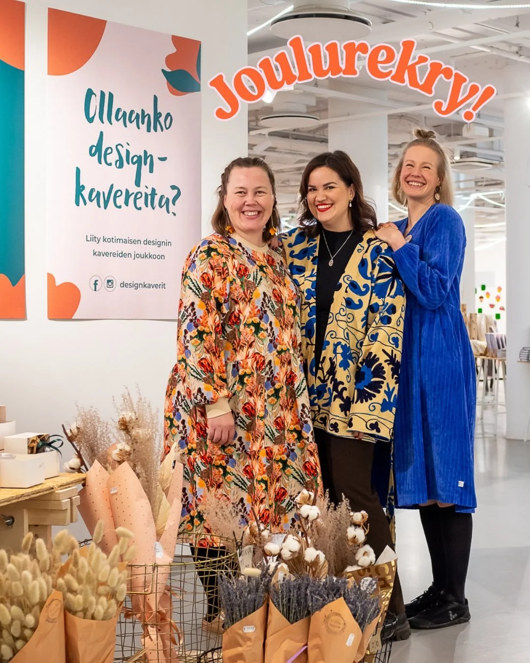 🎄Joulurekry k&auml;ynniss&auml;🎄
Etsimme asiakaspalvelusta ja myynnist&auml; innostuneita kotimaisen designin kavereita Helsingin Iloisiin Joulukauppoihin💫

Iloiset Joulukaupat avaavat ovensa Helsingin Forumissa ja Mall of Triplassa 15.11.&ndash;2