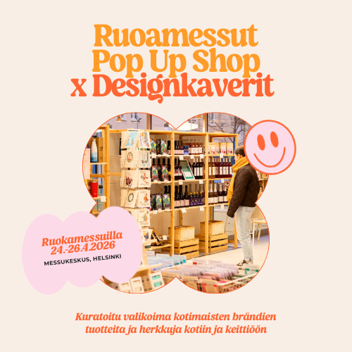 Ruokamessut Pop Up Shop x Designkaverit