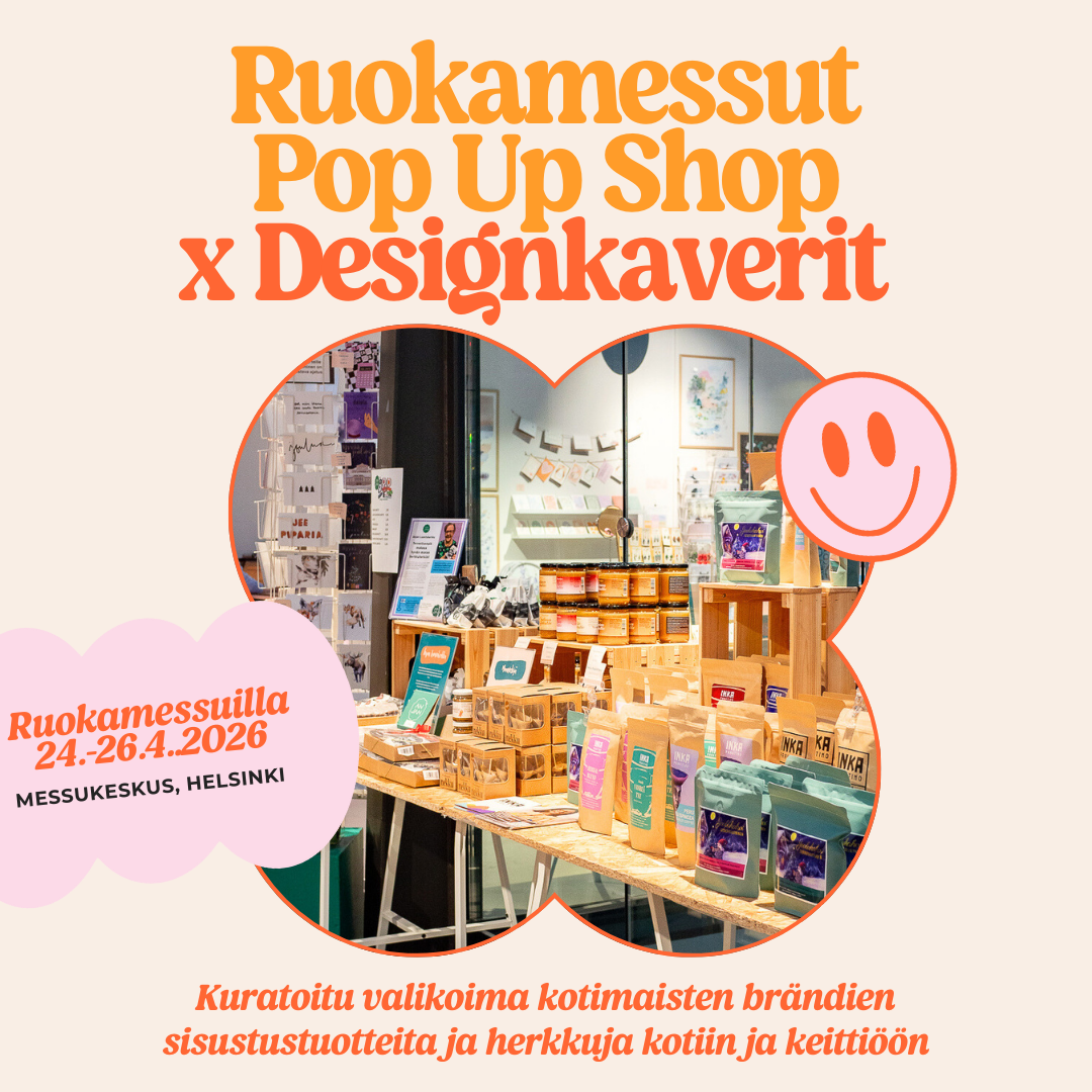 Ruokamessut Pop Up Shop x Designkaverit