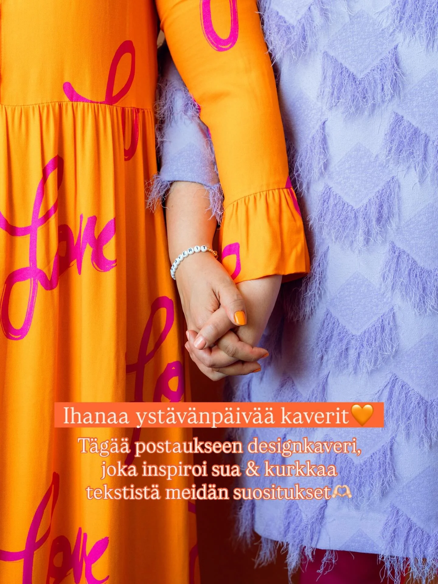 Ihanaa yst&auml;v&auml;np&auml;iv&auml;&auml; kaverit🧡 T&auml;n p&auml;iv&auml;n kunniaksi halutaan nostaa esiin muutama meid&auml;n ihana designkaveri, jotka on inspiroineet meit&auml; viime aikoina erityisesti yhteis&ouml;llisyyden ja oman suunnan