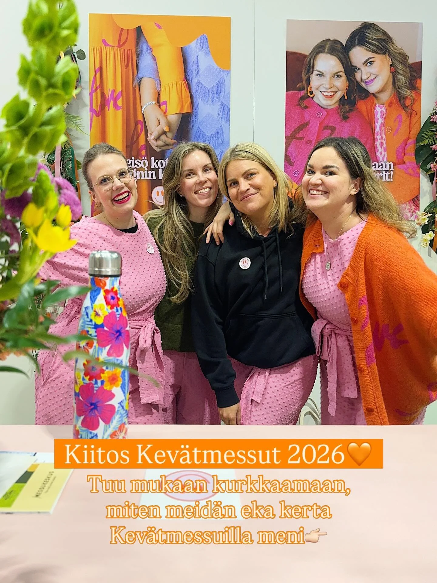 Meid&auml;n ensimm&auml;inen kerta Kev&auml;tmessuilla on ohi ja olipahan huisia🧡

Super iso kiitos @kevatmessut_official &amp; kaikki te Pop Upissa k&auml;yneet kaverit, mukana olleet br&auml;ndit, meid&auml;n super tiimi ja muut kumppanit🫶🏻 

K&