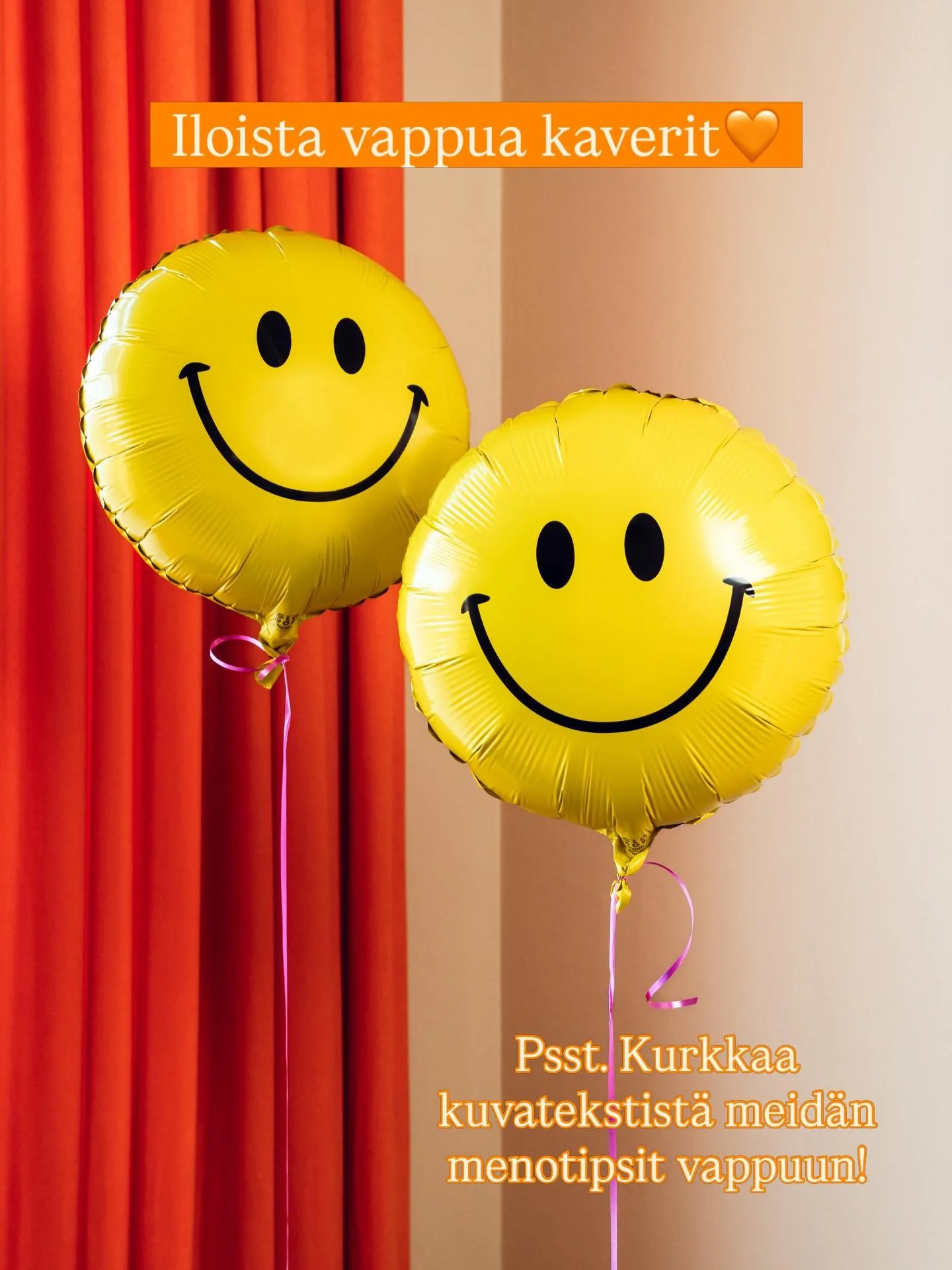 Iloista vappua kaverit🥳 Halutaan laittaa vappufiilis kiertoon ja vinkata meid&auml;n bongaamia ihania tapahtumia t&auml;lle viikonlopulle🎈T&auml;ss&auml; Designkavereiden menovinkit vappuun:

🎈@fold.studioshop vappuetkot t&auml;n&auml;&auml;n tors