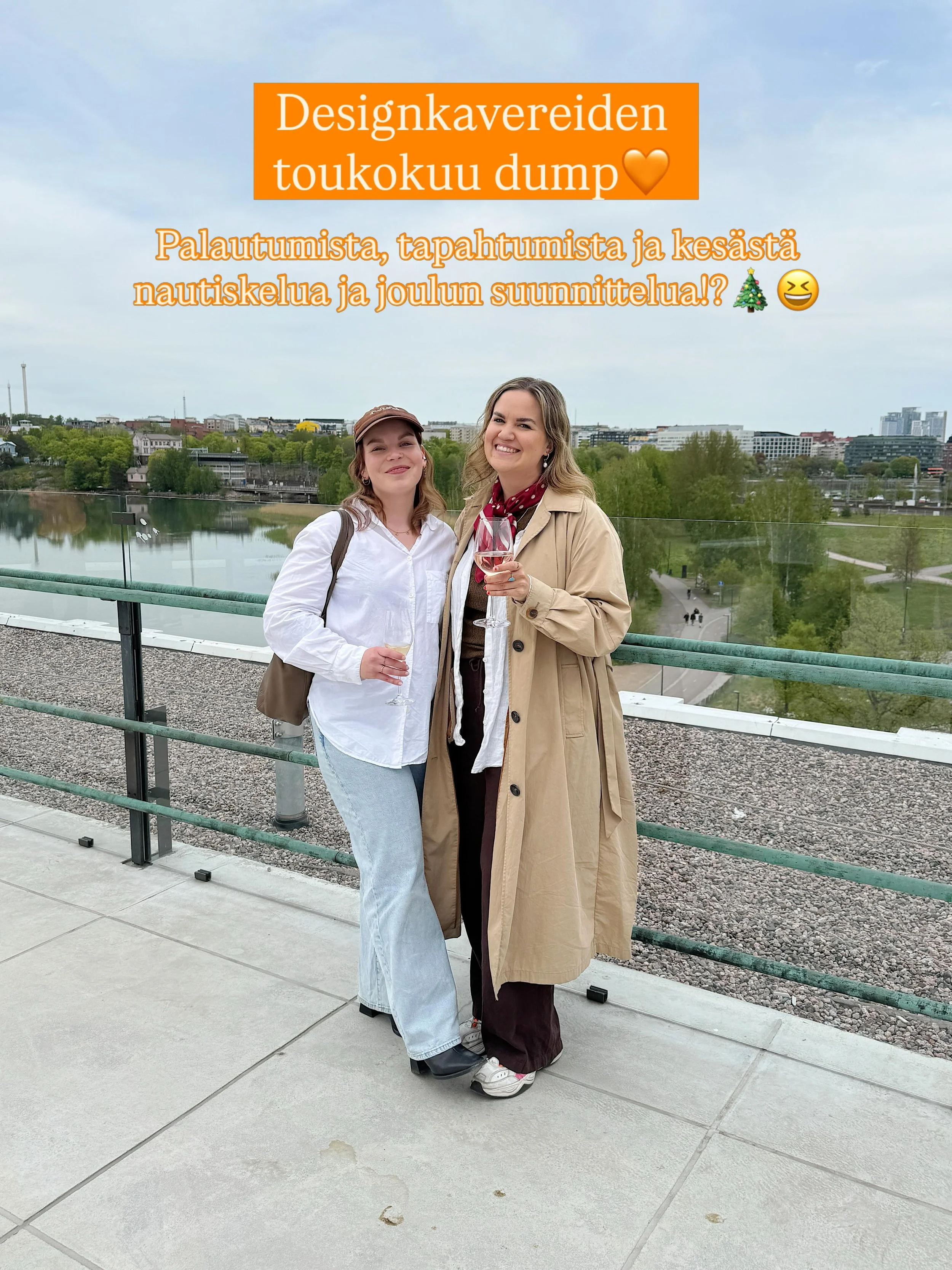 Toukokuussa toivuttiin kev&auml;&auml;n tapahtumaputkesta, startattiin pitk&auml;st&auml; aikaa Designkaverin menotipsit ja suunniteltiin kovaa vauhtia tulevaa syksy&auml; ja joulua🎄

Miten sun toukokuu meni?😍