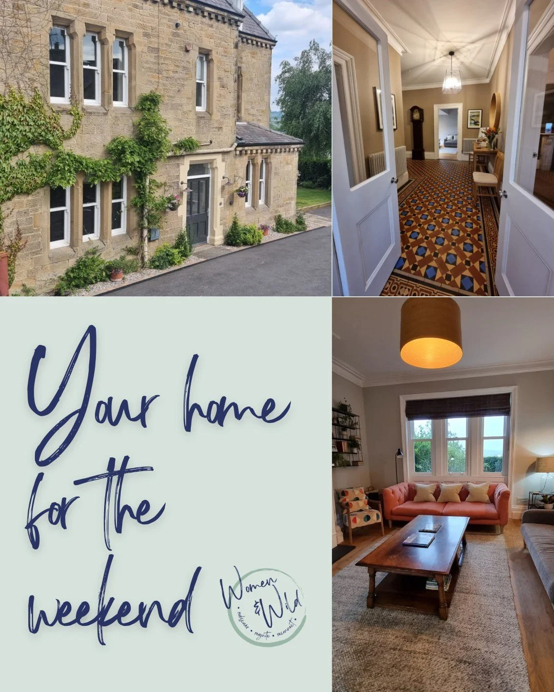 During the Yorkshire Dales Hike &amp; Wild Swim Weekend, you&rsquo;ll be staying at Eastfield Lodge. 🏡

A characterful Victorian retreat just moments from the heart of the Dales, offering cosy corners, crackling fires and space to properly rest afte