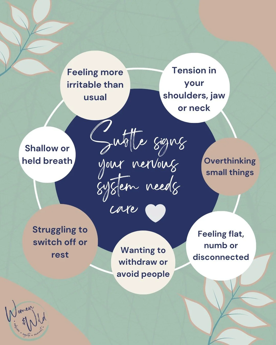 Our bodies detect stress and trauma before our minds. Its our minds that then create a &ldquo;story&rdquo; to help us understand why the body is reacting in a stressful way:

Tight shoulders.
A shorter fuse.
Shallow breathing.
Feeling flat or switche