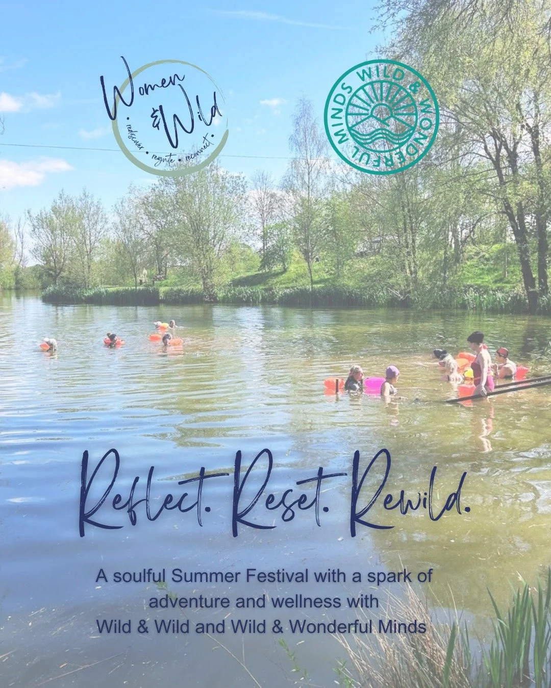 We&rsquo;re really excited to share something we&rsquo;ve been gently bringing together for early summer. ☀️

Women &amp; Wild is teaming up with @wildandwonderfulminds  to host a Wild Women&rsquo;s Wellness Festival at @escapetothelake.malvern  on S