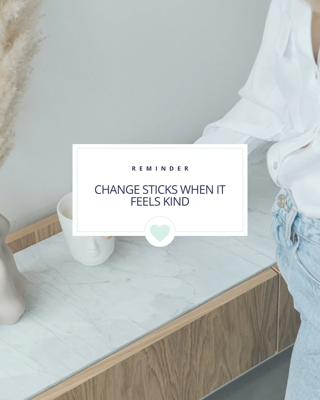 If you&rsquo;ve ever set an intention and then quietly fallen off track, this isn&rsquo;t a motivation problem. 🤍

It&rsquo;s usually because the change didn&rsquo;t feel supportive enough.

We&rsquo;re far more likely to stick with things when they