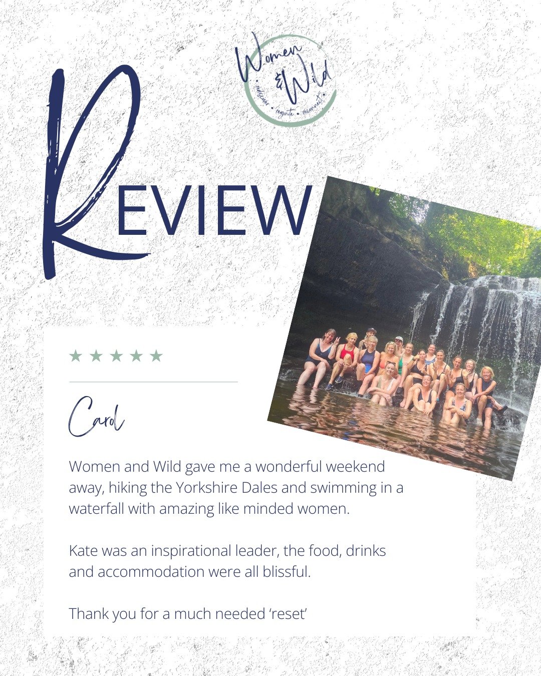 &ldquo;A much needed reset.&rdquo; 🤍 🌿

This phrase often comes up after one of our weekends. What women usually mean is: 
They&rsquo;ve had supported time away from daily demands and expectations. 
They&rsquo;ve had opportunities to gently step ou