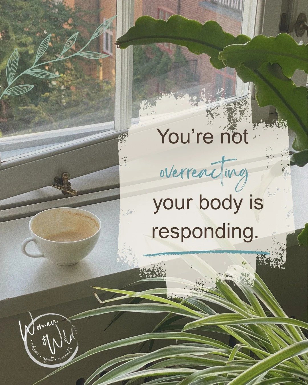We try to think our way through everything.

But our body usually speaks first. 🩵

A tight chest a busy mind, that slightly on edge feeling.

It&rsquo;s not random, it&rsquo;s your body sending you a signal to slow down.

What shows up in your body 