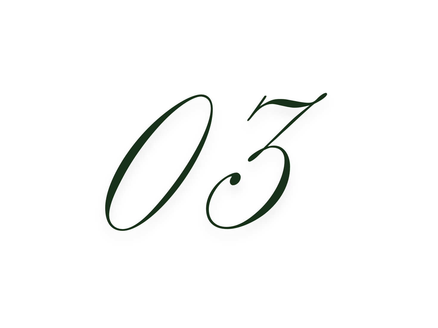 Geometric drawing of an outline square with sections divided by vertical, horizontal, and circle lines.