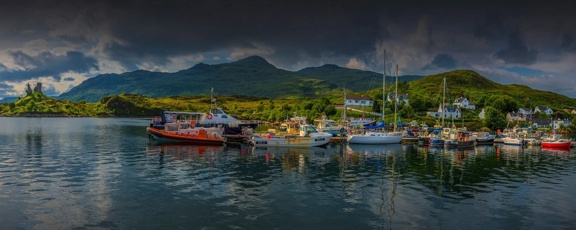 Kyleakin Harbour.
