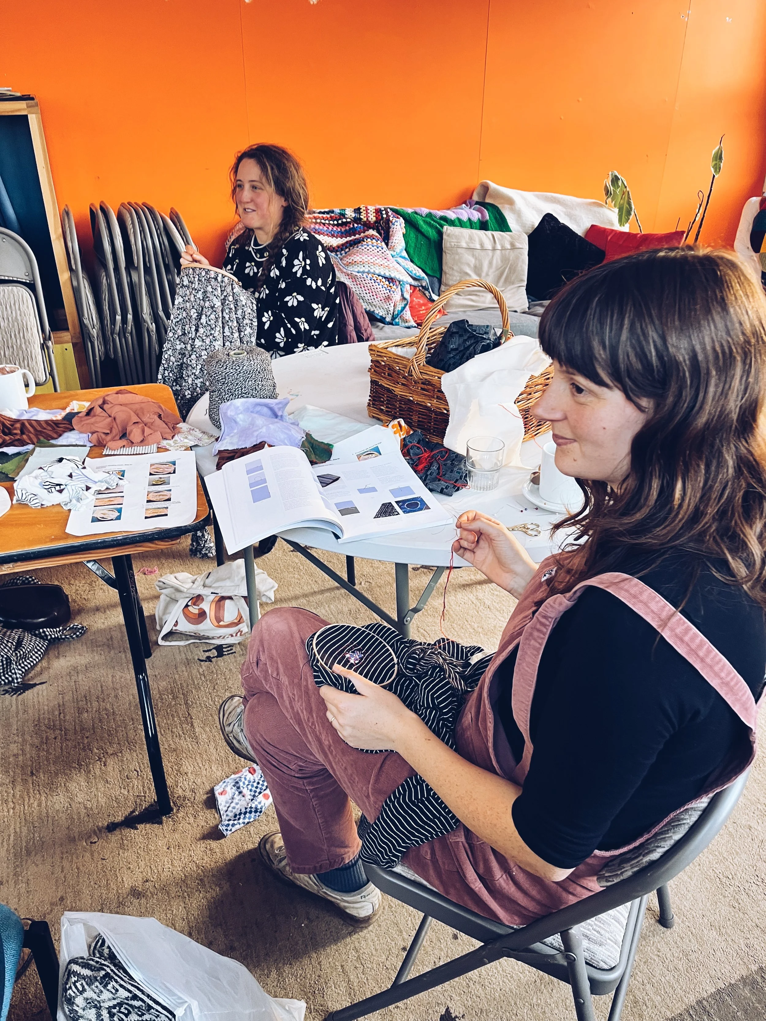 Mending Workshop at St Annes House Bristol, BS4 - Thrawan