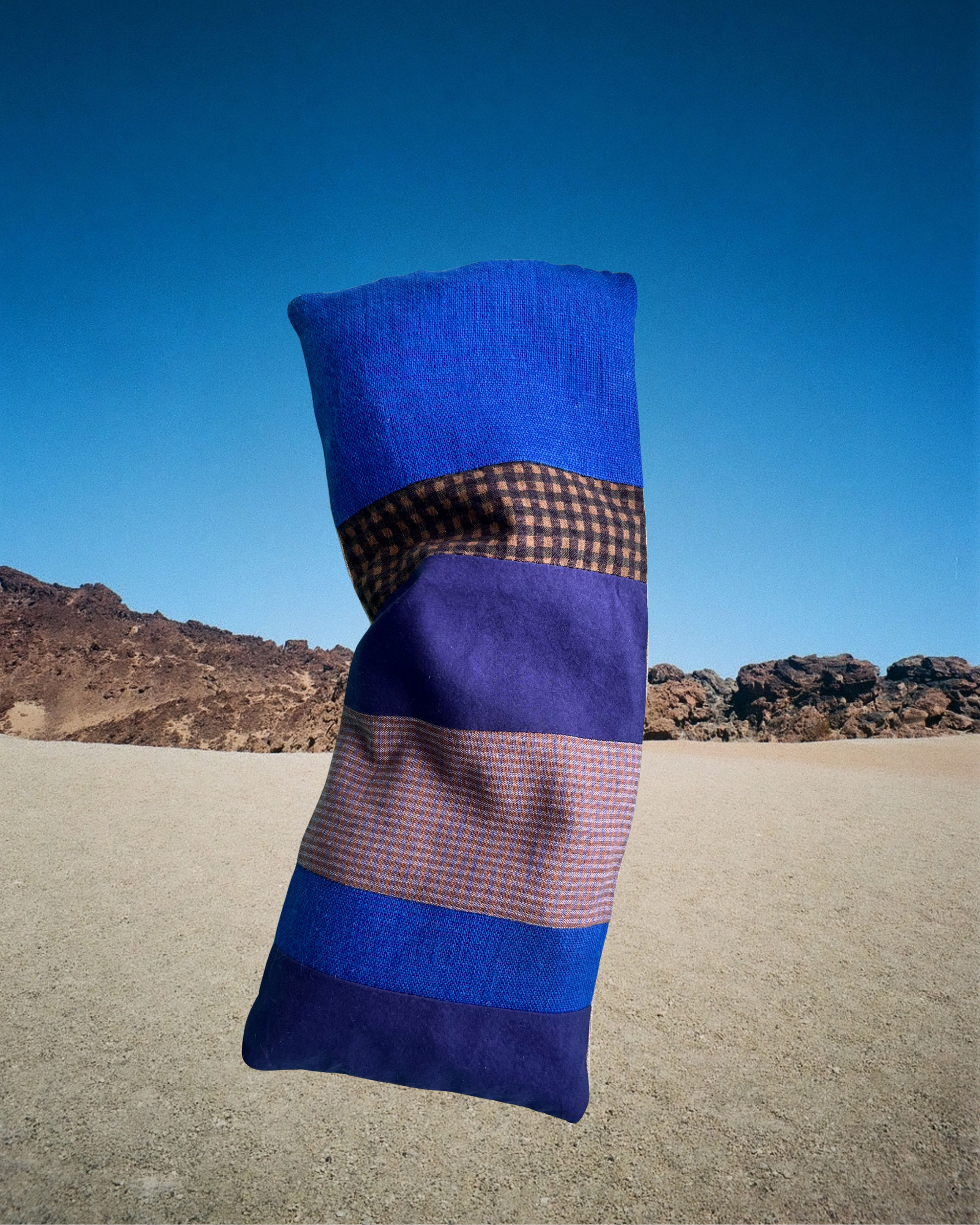 Blue period eye pillow