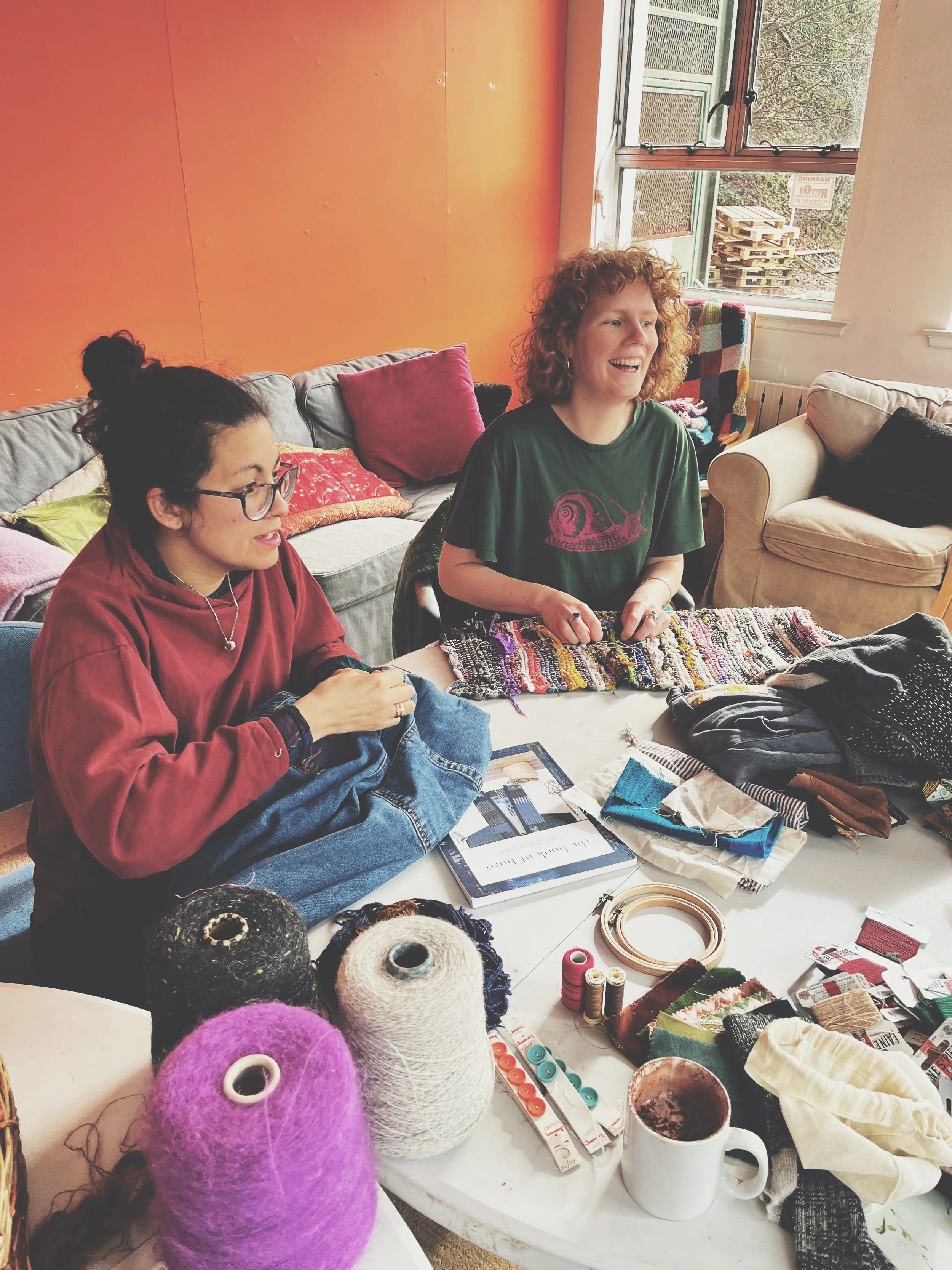 Mending Workshop at St Annes House Bristol, BS4 - Thrawan