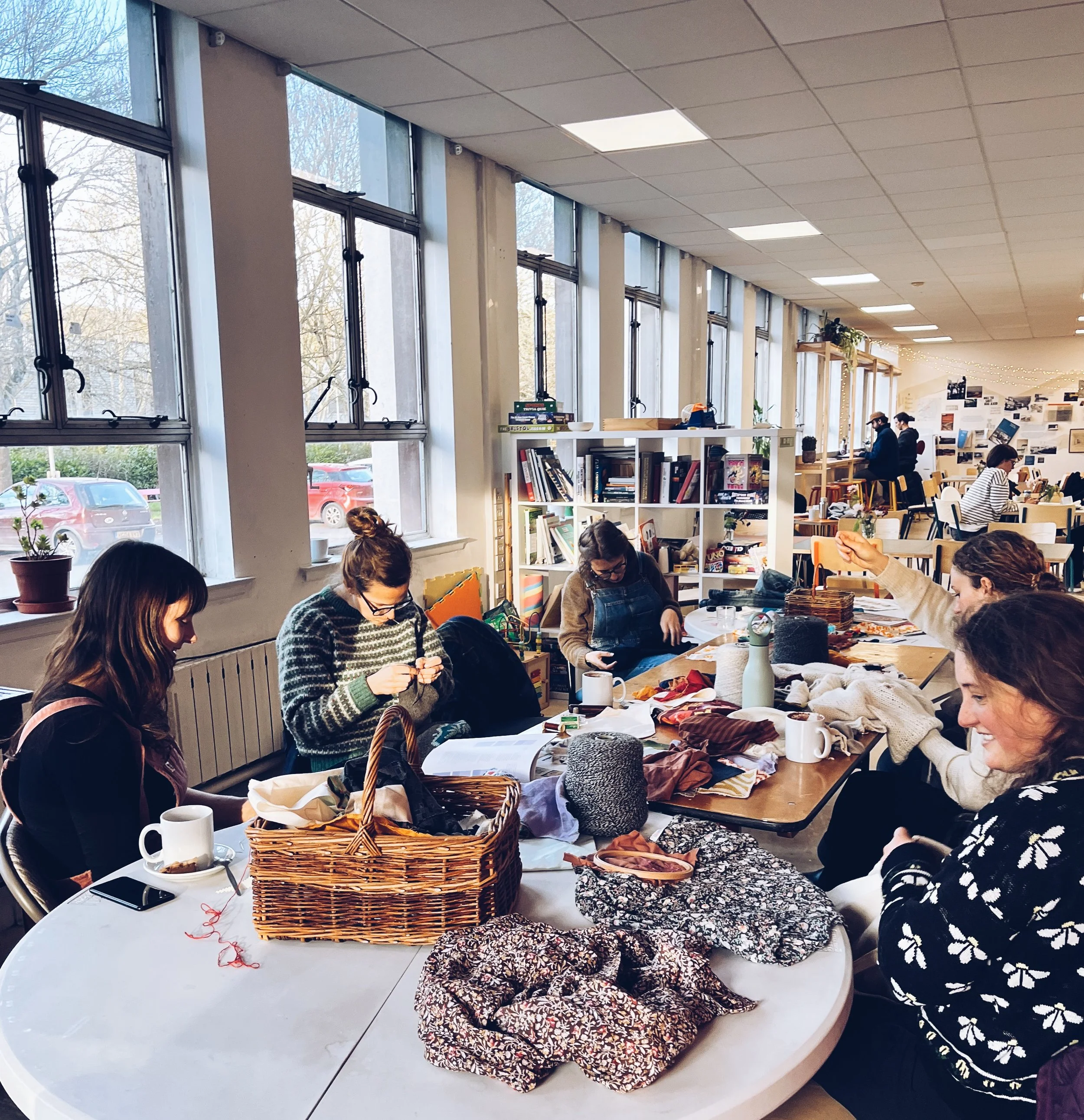 Mending Workshop at St Annes House Bristol, BS4 - Thrawan